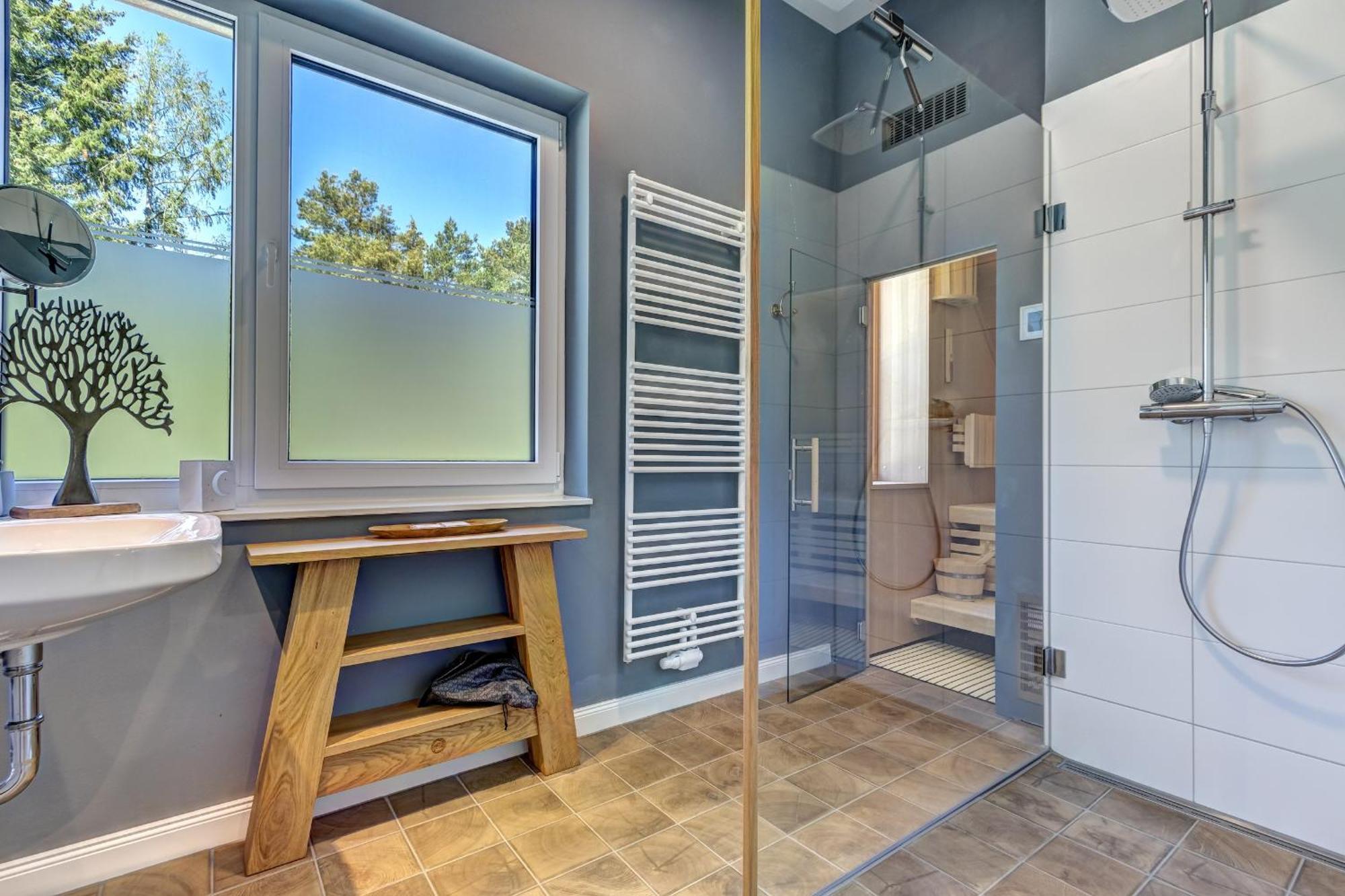 לודין Ferienhaus Lodino Lodge Mit Sauna Und Kamin מראה חיצוני תמונה